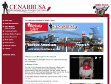 Tablet Screenshot of cenarrusa.org